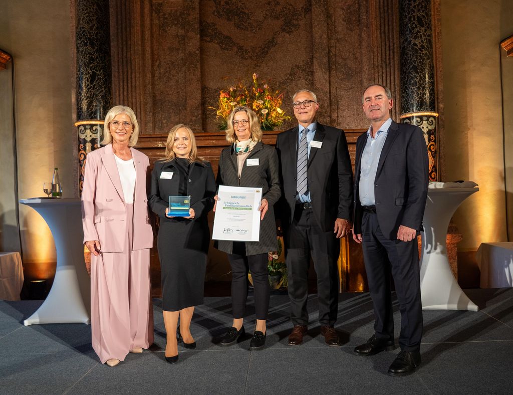 Impressionen der Preisverleihung Erfolgreich.Familienfreundlich.
