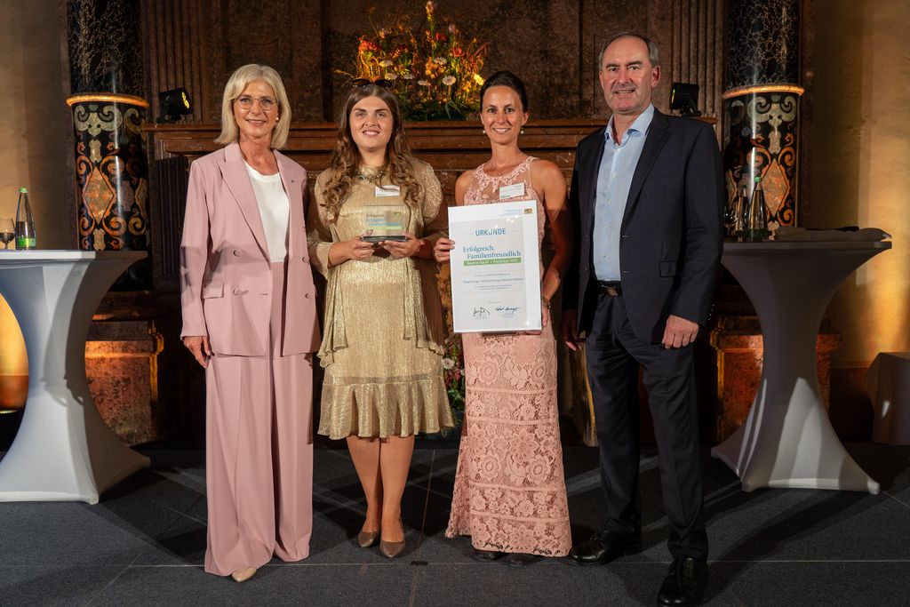 Impressionen der Preisverleihung Erfolgreich.Familienfreundlich.