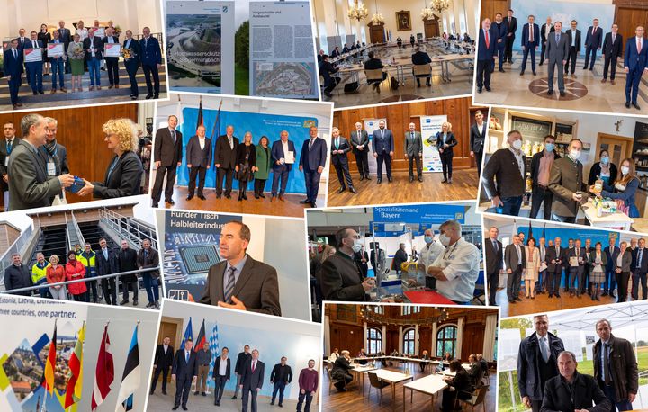 Impressionen der Arbeit von Staatsminister Hubert Aiwanger im Oktober 2021