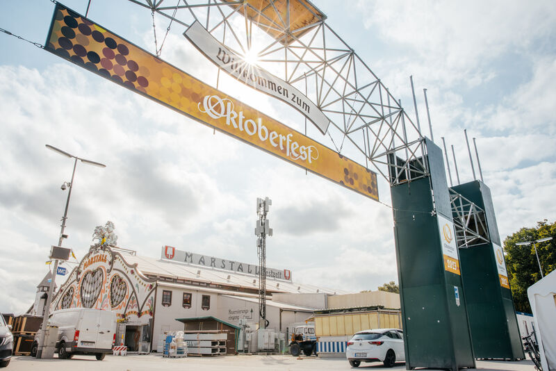 5G auf dem Oktoberfest
