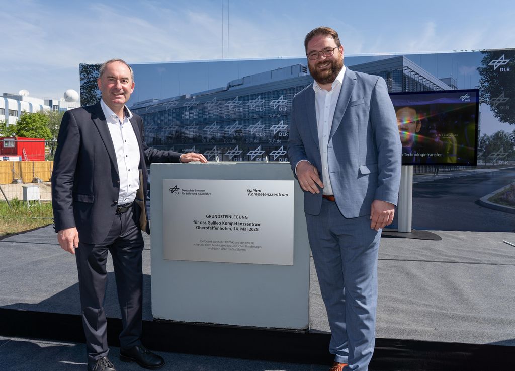 Impressionen der Grundsteinlegung des Neubaus des Galileo Kompetenzzentrum.