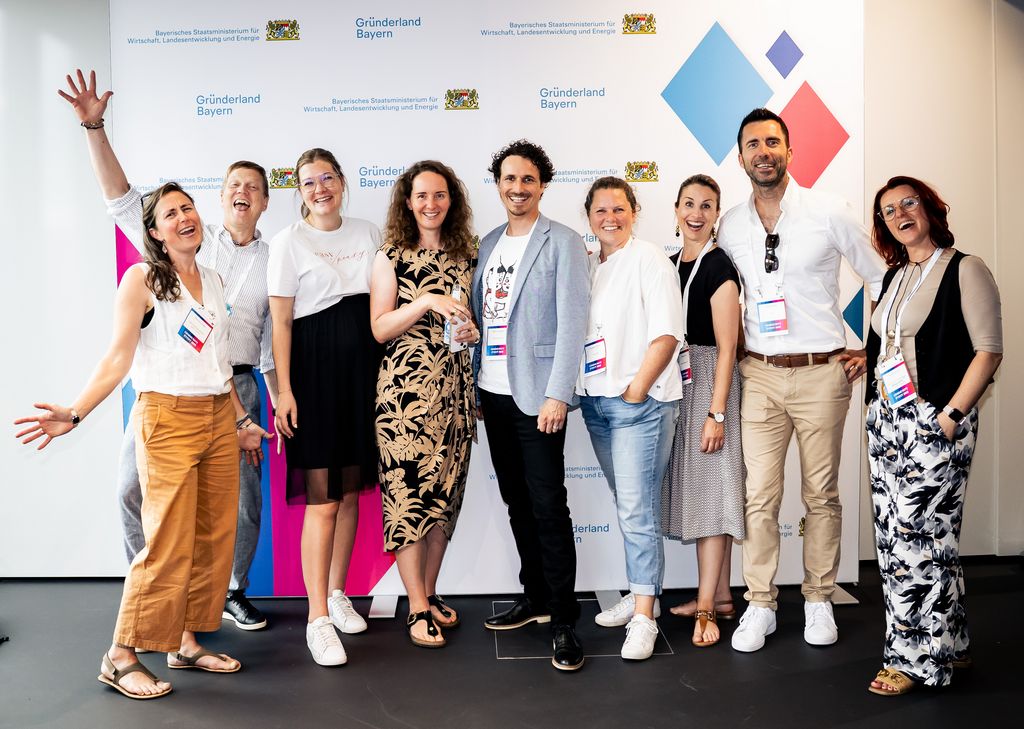 Impressionen des Gründerland Bayern Community Events. 