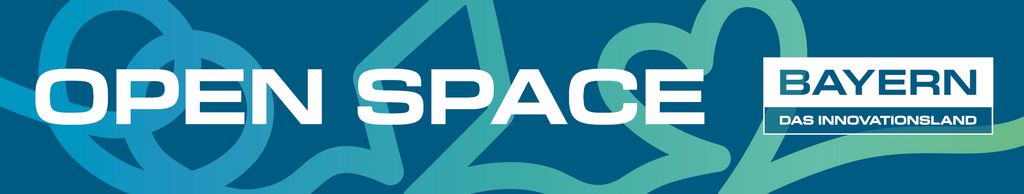 Schmuckbild: verschiedenfarbiger Hintergrund mit Text "Open Space"