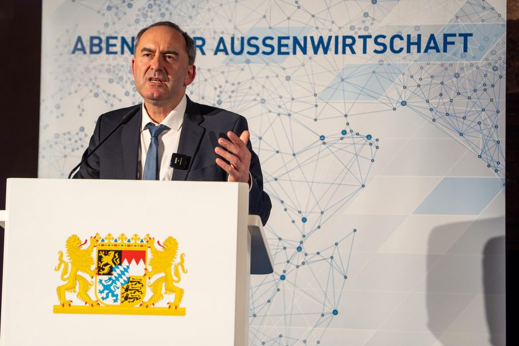 Impressionen des Abends der Außenwirtschaft 2026 in der Residenz München.