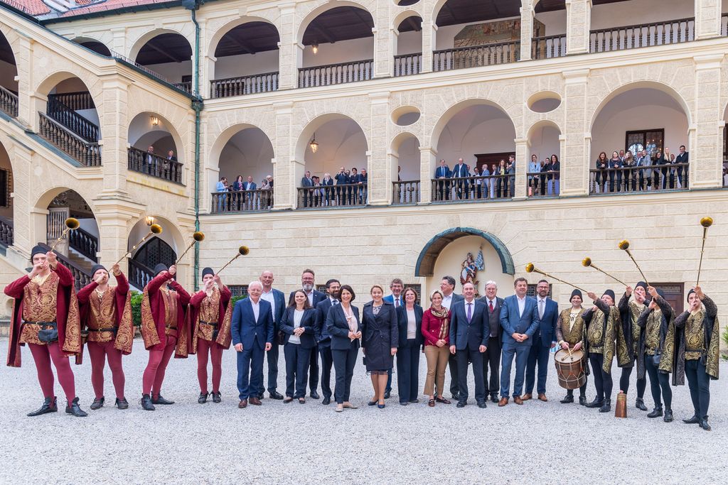 Impressionen der Wirtschaftsministerkonferenz 2024 in Landshut. 