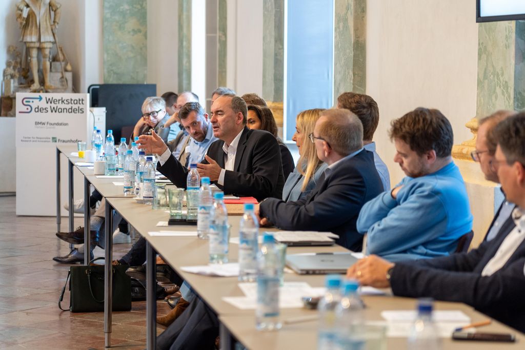 Impressionen der Veranstaltung Werkstatt des Wandels Klimaneutrale Chemie 2040