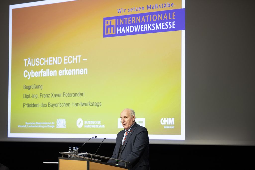 Impressionen der Fachtagung Cyberfallen anlässlich der 75. IHM.