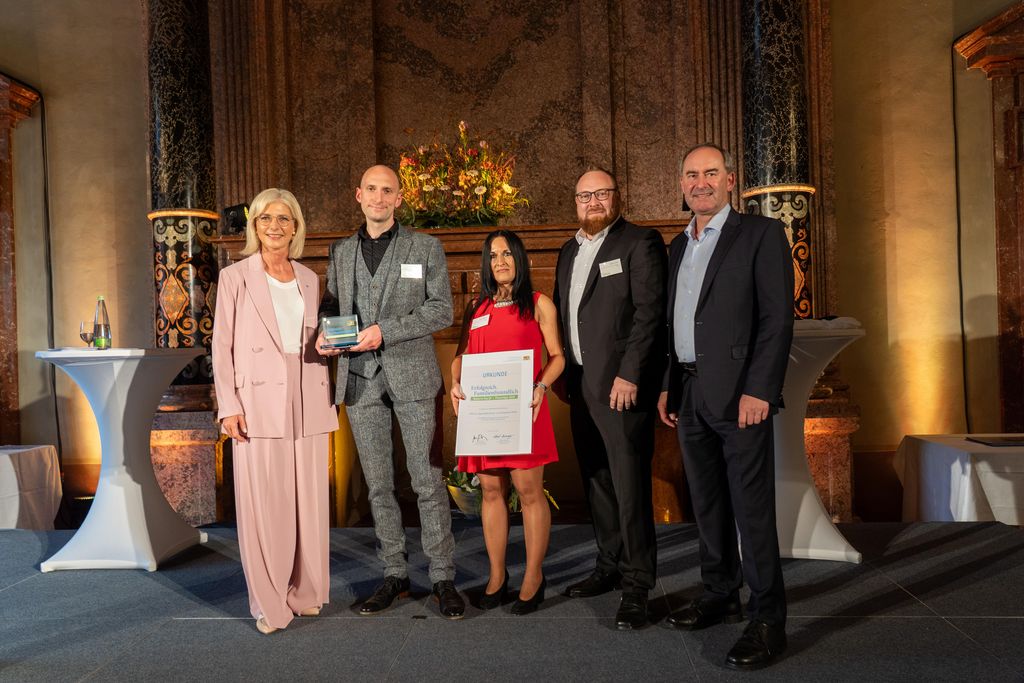 Impressionen der Preisverleihung Erfolgreich.Familienfreundlich.