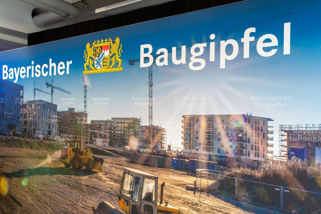 Impressionen des Bayerischen Baugipfels.