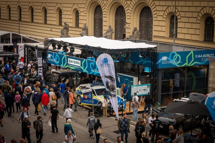 IAA 2025: Impressionen vom OpenSpace-Messestand des Bayerischen Wirtschaftsministeriums