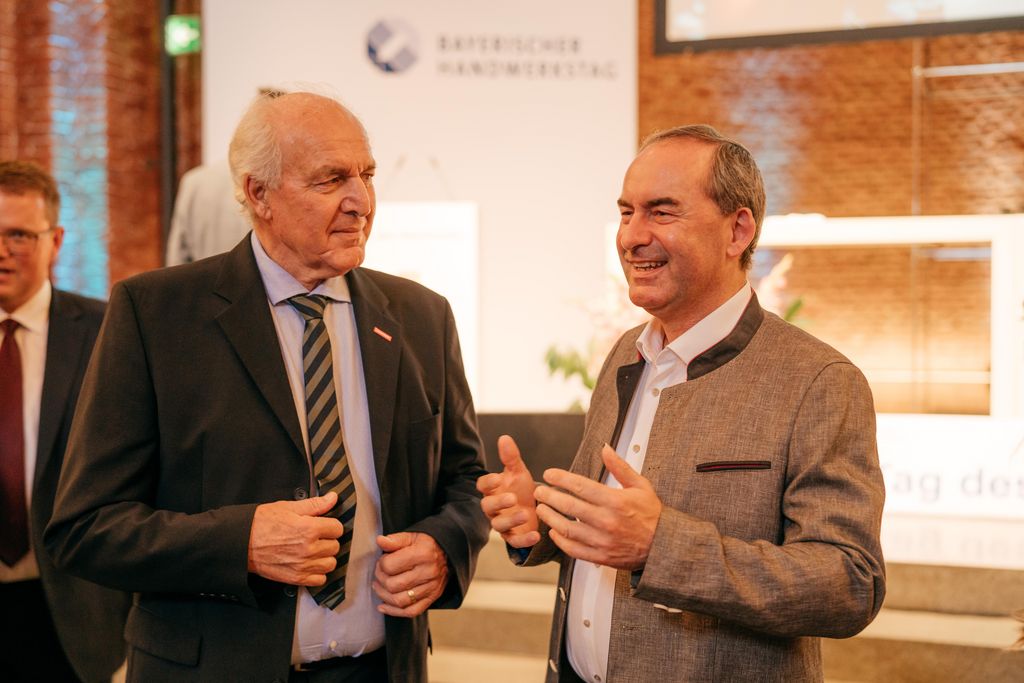 Impressionen des Bayerischen Tag des Handwerks 2025 mit anschließendem Staatsempfang.