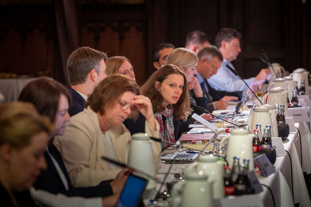 Impressionen der Wirtschaftsministerkonferenz 2024 in Landshut. 