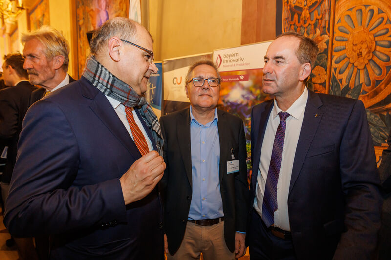 Cluster-Empfang für die Cluster-Offensive Bayern