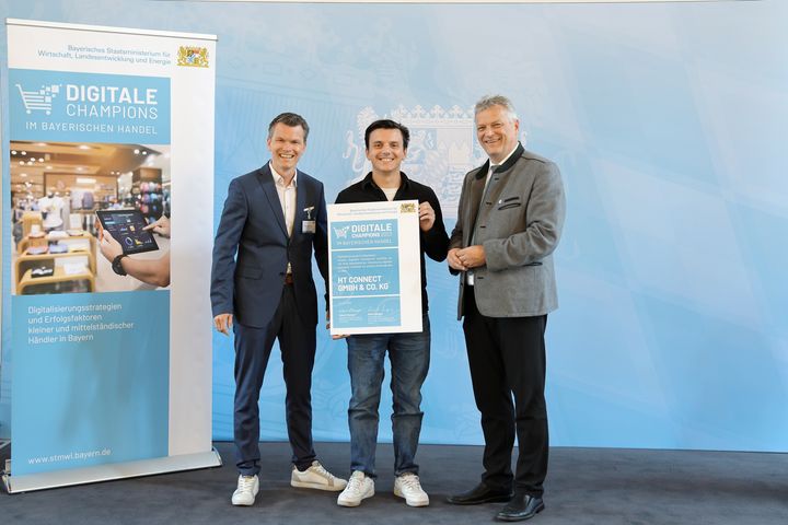 Digitale Champions im bayerischen Handel 2023