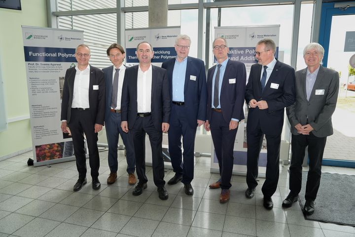 Impressionen der Jubiläumsfeier „25 Jahre neue Materialien“.