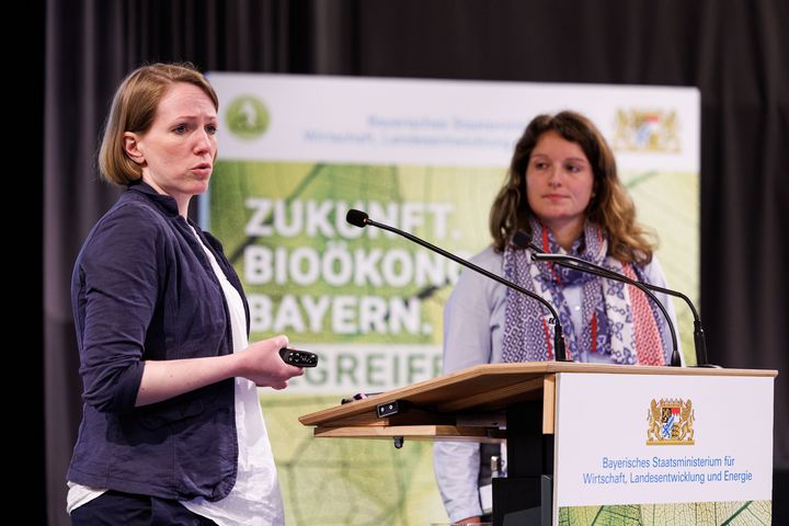 Impressionen des Forums "Zukunft.Bioökonomie.Bayern.Begreifbar" in Straubing.