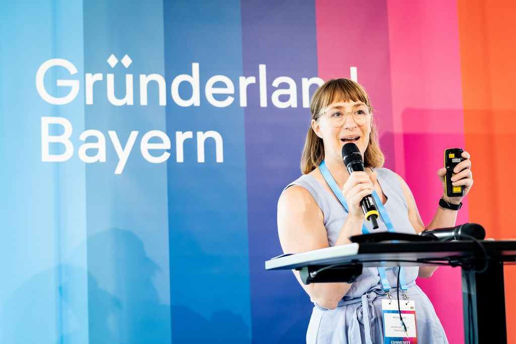 Impressionen des Gründerland Bayern Community Events. 