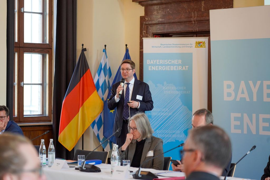 Impressionen der Sitzung des Energiebeirates 2025.
