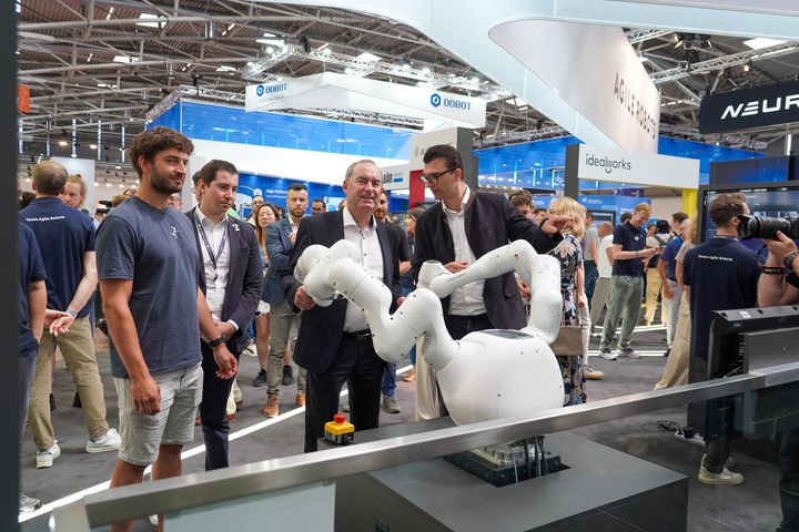Impressionen des Messebesuchs der automatica.