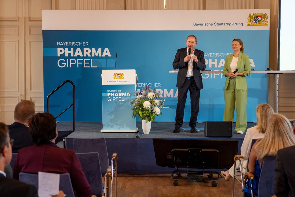 Impressionen des Staatsempfanges zum Bayerischen Pharmagipfel anlässlich des 10-jährigen Jubiläums