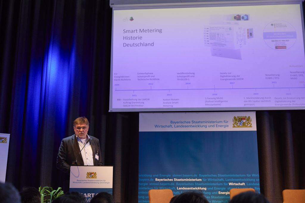 Impressionen des Smart Grid Summit Bavaria.