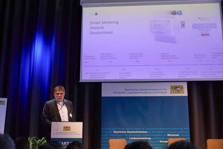 Impressionen des Smart Grid Summit Bavaria.
