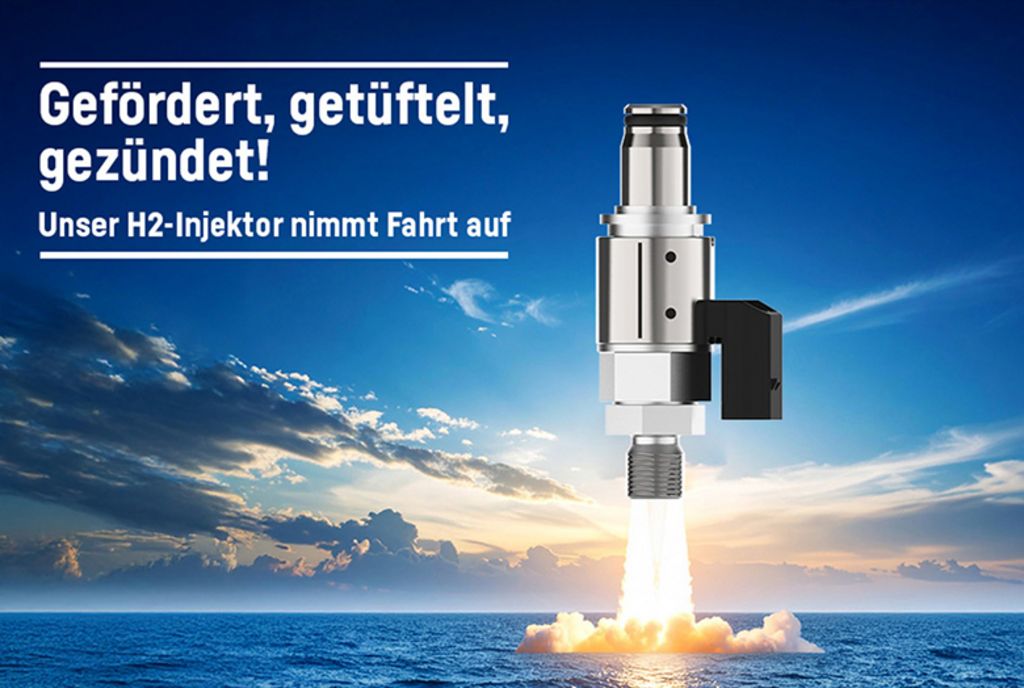 Ein Werbebild eines Einspritzsystems