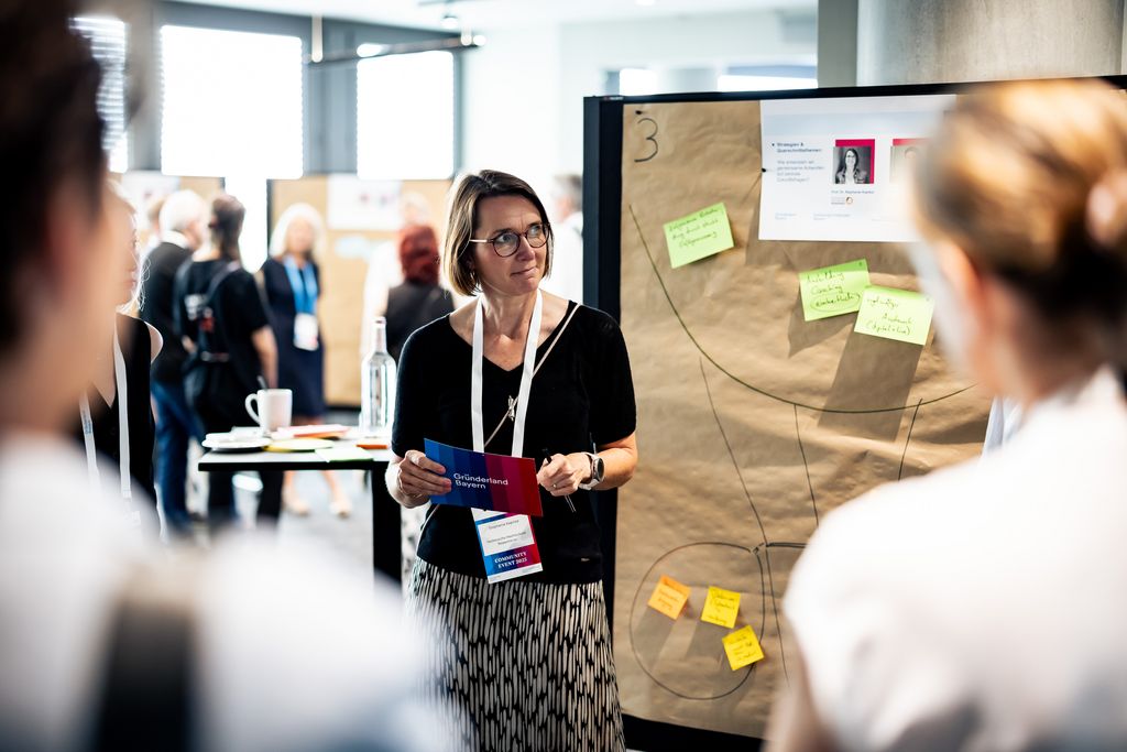 Impressionen des Gründerland Bayern Community Events. 