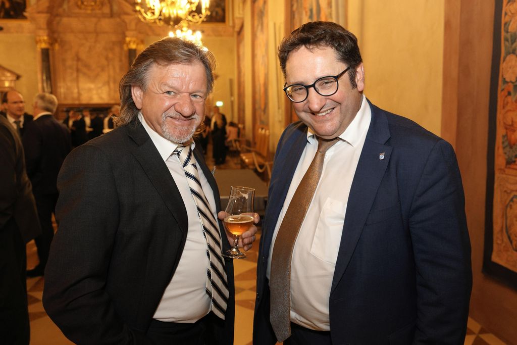 stmwi_25-03-12_097 Tobias Gotthardt (Staatssekretär im Bayerischen Wirtschaftsministeium) lädt am 12.03.2025 anlässlich der Internationalen Handwerksmesse zum Empfang in den Kaisersaal der Residenz München ein.