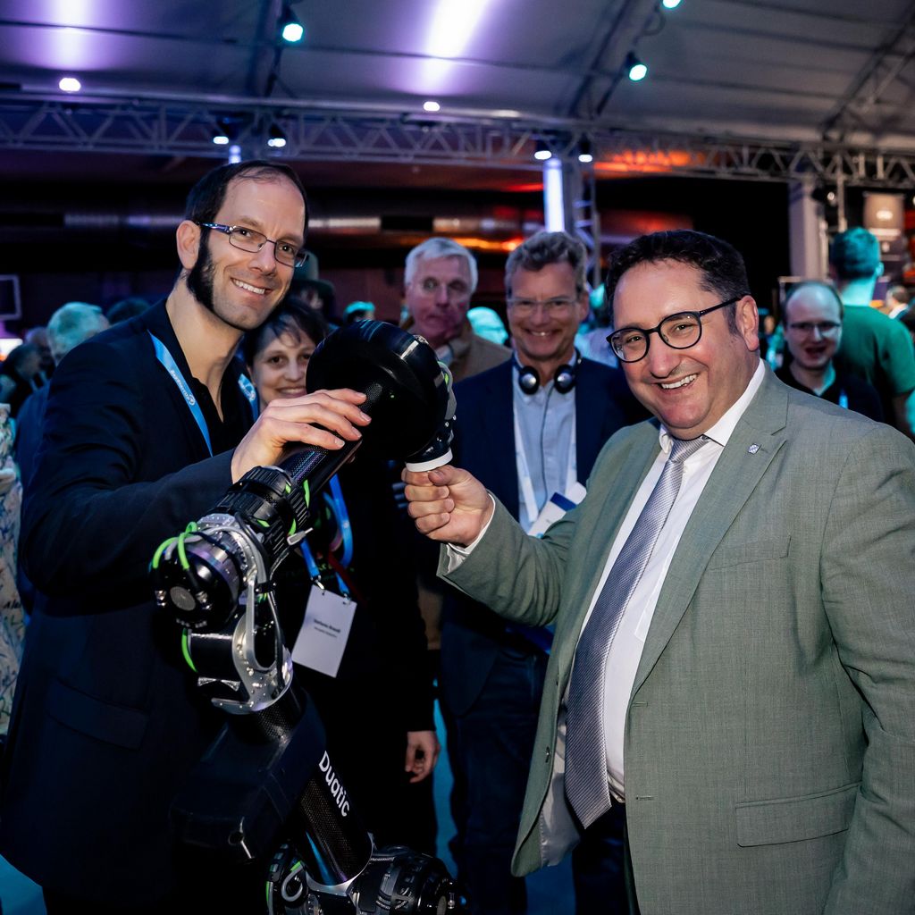 Impressionen der Veranstaltung anlässlich 30 Jahre Münchner Businessplanwettbewerb. 