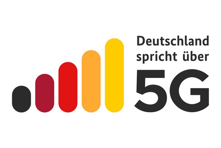 Logo Deutschland spricht über 5G
