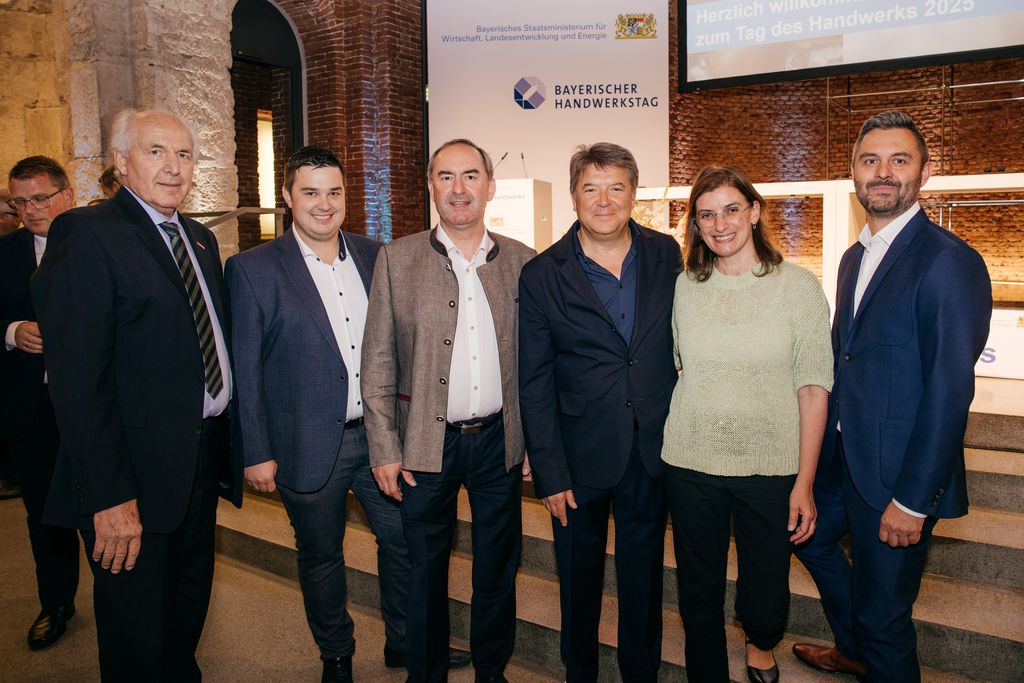 Impressionen des Bayerischen Tag des Handwerks 2025 mit anschließendem Staatsempfang.