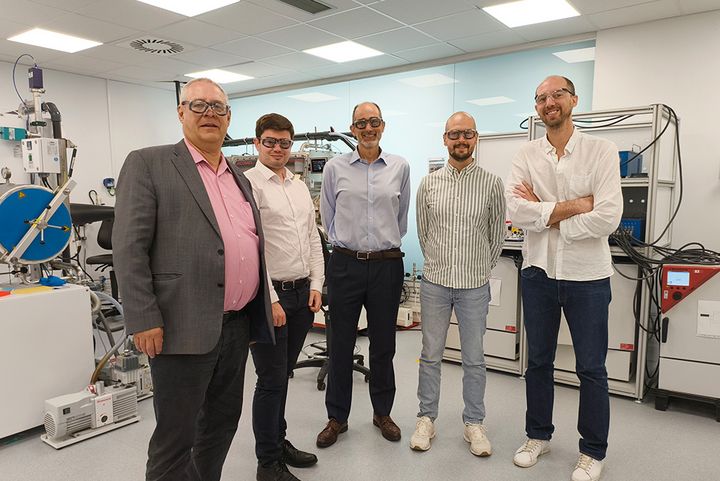 Gruppenfoto der Clustermanager und Basque Trade & Investment