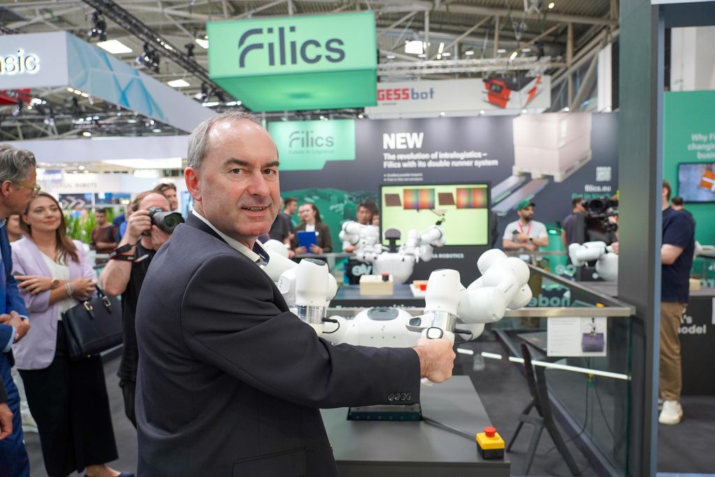 Impressionen des Messebesuchs der automatica.