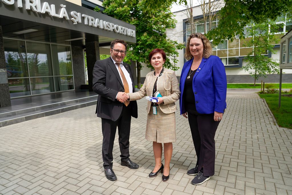 Impressionen der Delegationsreise unter Leitung von Staatssekretär Tobias Gotthardt nach Rumänien und in die Republik Moldau.