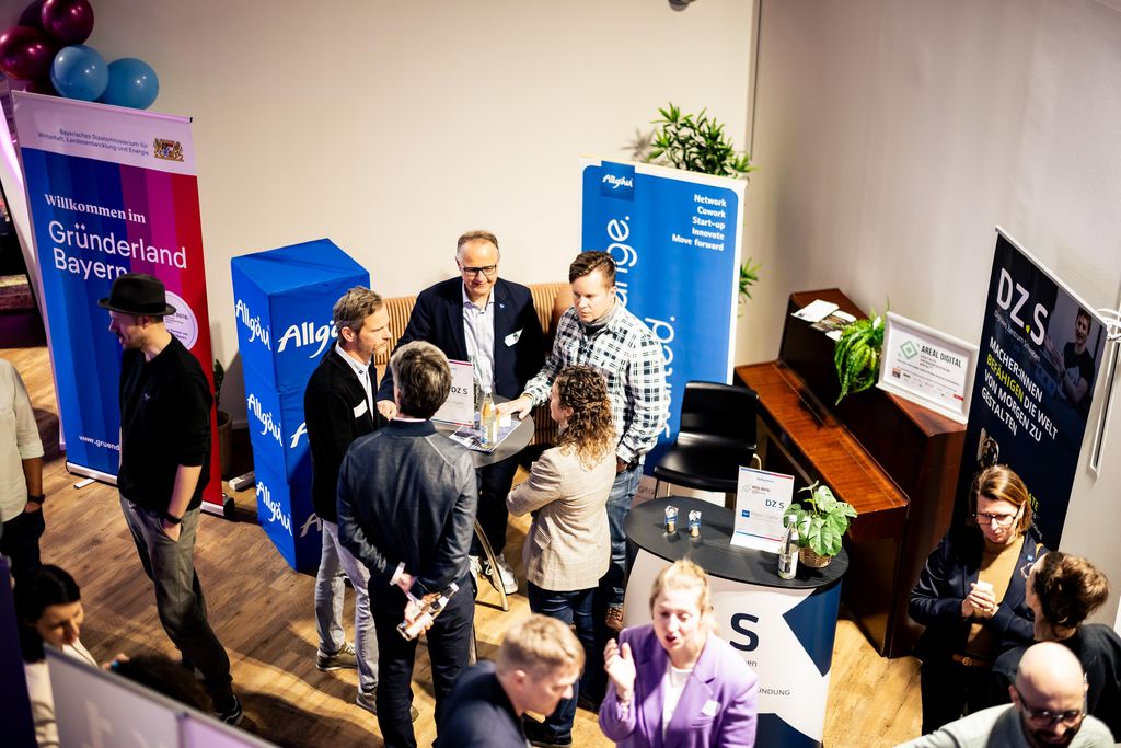 Impressionen der Jubiläumsfeier "10 Jahre Digitale Gründerzentren" 