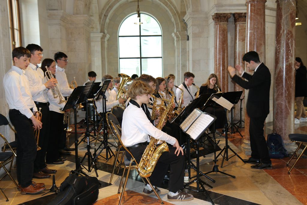 Impressionen vom Lernort Staatsregierung.