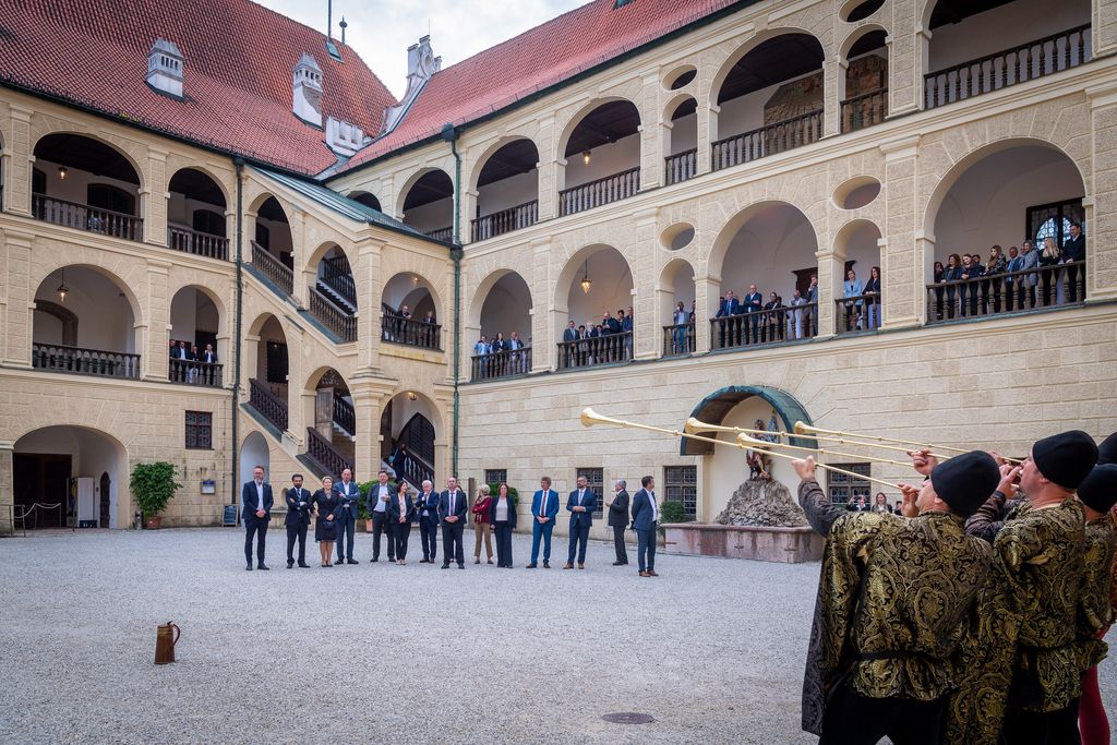Impressionen der Wirtschaftsministerkonferenz 2024 in Landshut. 