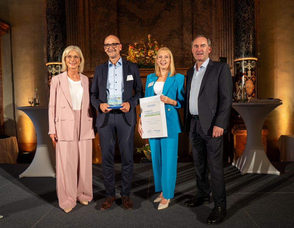 Impressionen der Preisverleihung Erfolgreich.Familienfreundlich.