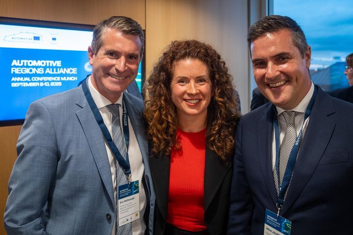 Impressionen des Rundgangs des ARA-Kongress (Automotive Regions Alliance) im Rahmen der IAA Mobility 2025.