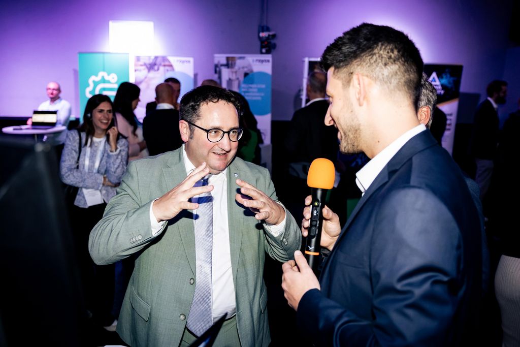 Impressionen der Veranstaltung anlässlich 30 Jahre Münchner Businessplanwettbewerb. 