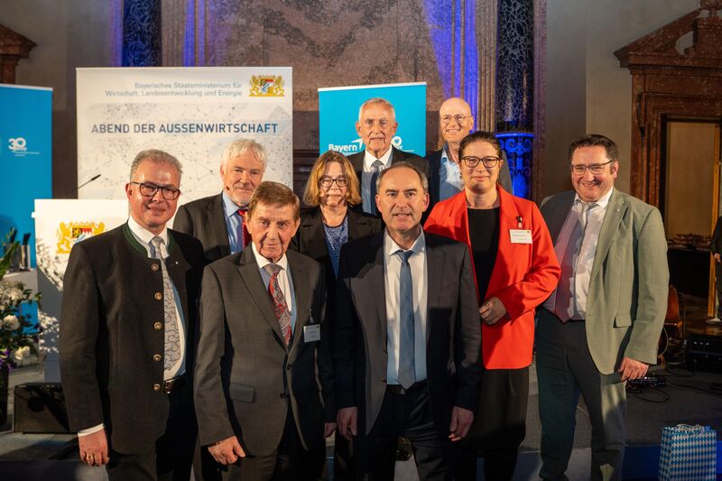 Impressionen des Abends der Außenwirtschaft 2026 in der Residenz München.