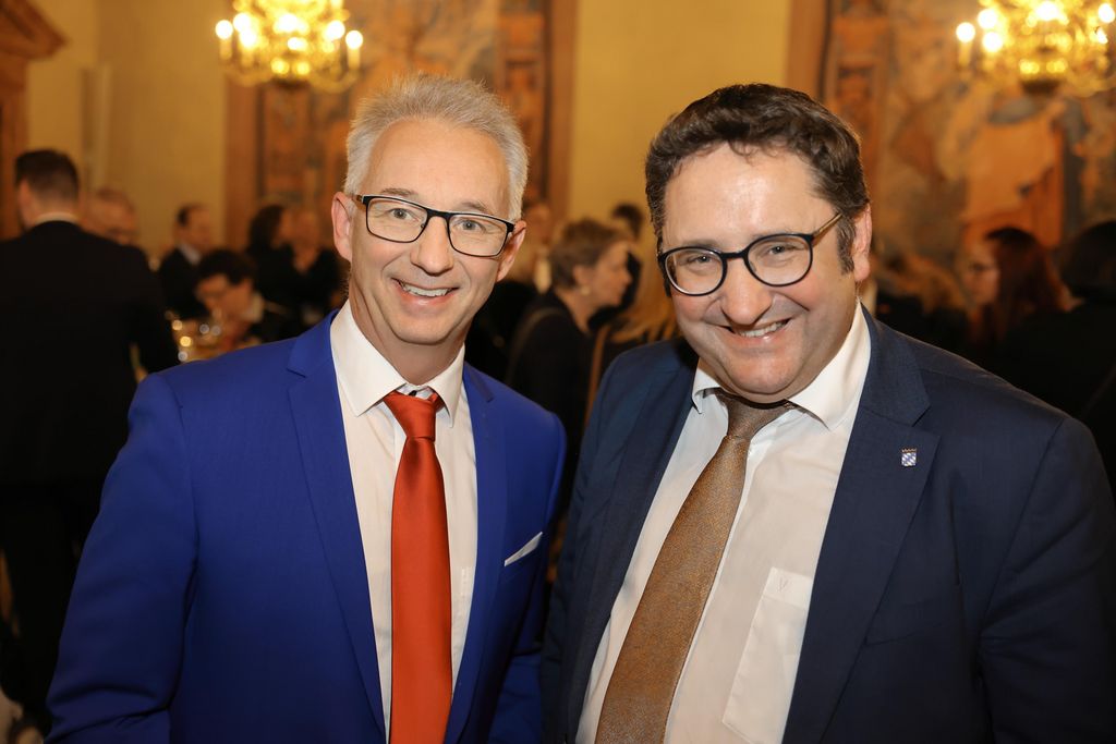 stmwi_25-03-12_072 Tobias Gotthardt (Staatssekretär im Bayerischen Wirtschaftsministeium) lädt am 12.03.2025 anlässlich der Internationalen Handwerksmesse zum Empfang in den Kaisersaal der Residenz München ein.