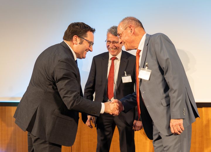Impressionen der Verleihung des Exportpreis Bayern 2024.