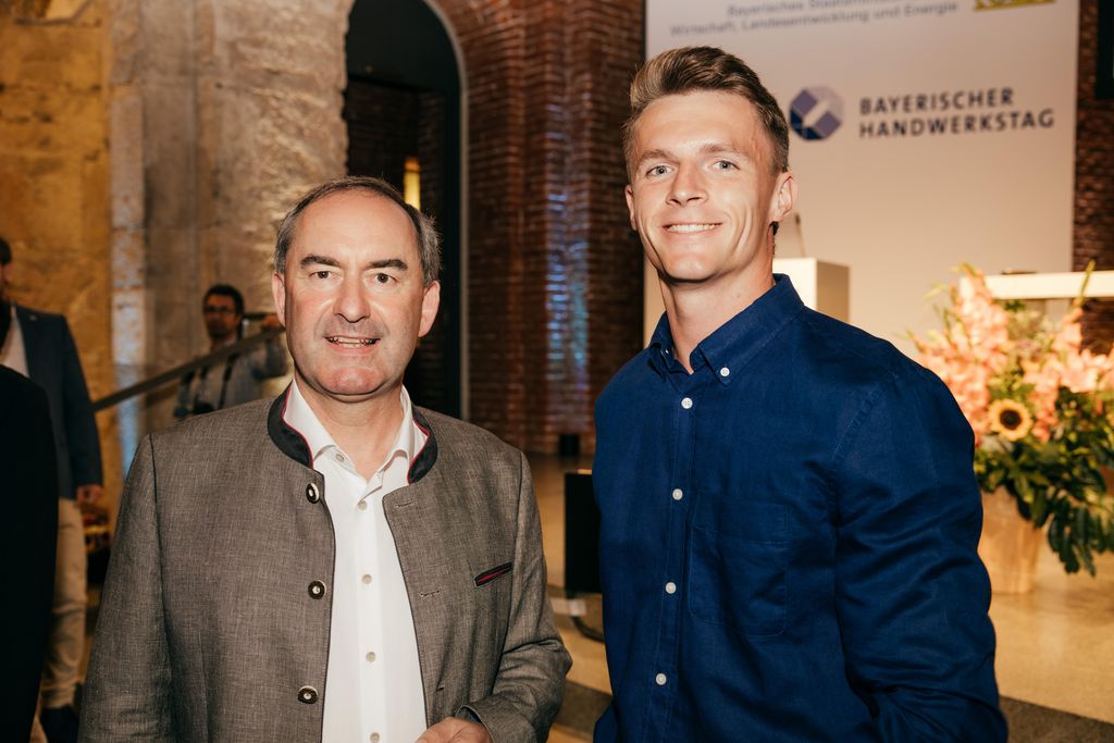 Impressionen des Bayerischen Tag des Handwerks 2025 mit anschließendem Staatsempfang.