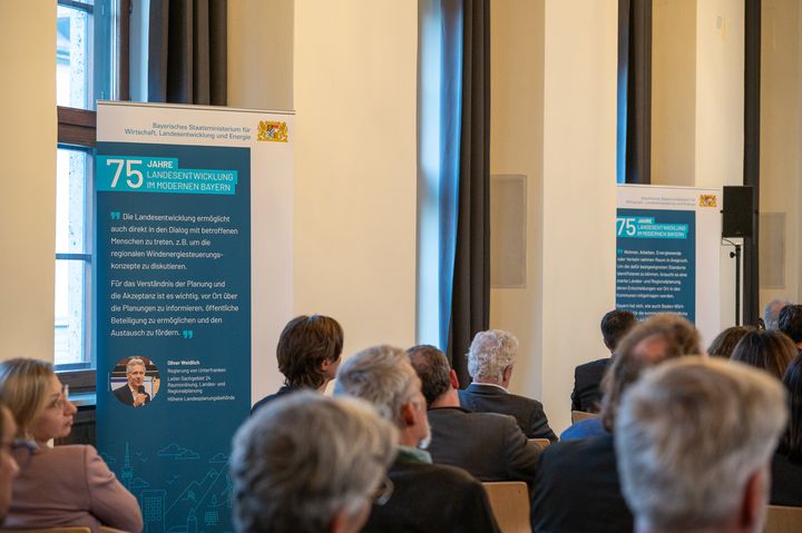 Impressionen der Jubiläumsveranstaltung 75 Jahre Landesentwicklung.