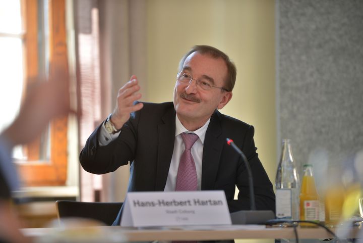 Zweiter Bürgermeister Hans-Herbert Hartan, Coburg.