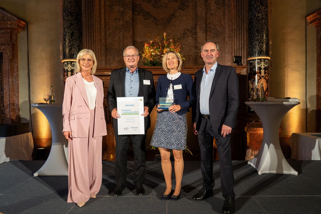 Impressionen der Preisverleihung Erfolgreich.Familienfreundlich.