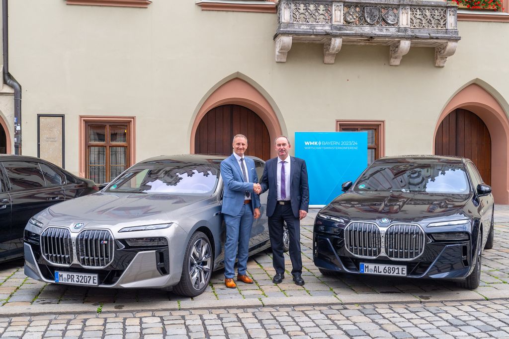 Impressionen der Wirtschaftsministerkonferenz 2024 in Landshut.