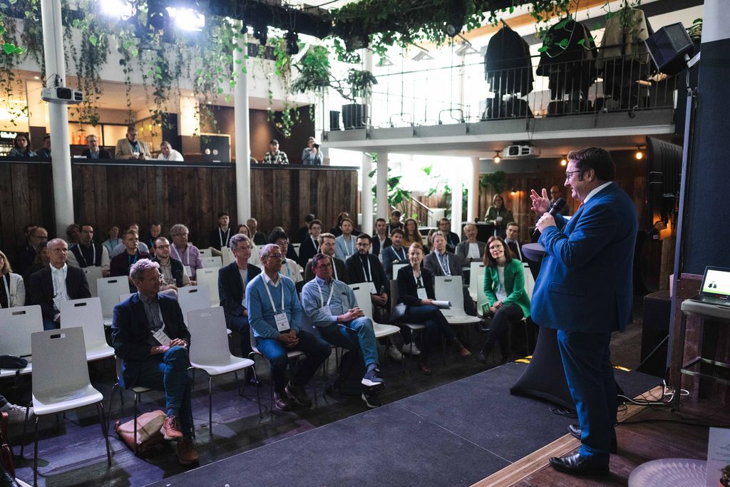 Impressionen der Investorenkonferenz „VentureCon Bioeconomy“.